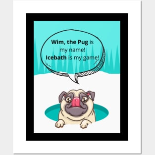 Wim the Pug Posters and Art